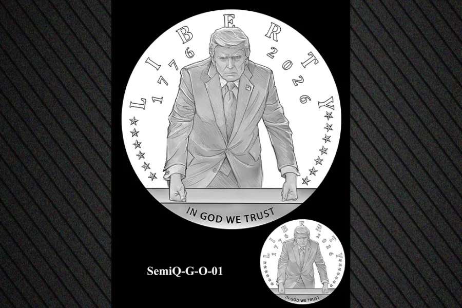 Ο Τραμπ θα κυκλοφορήσει χρυσό νόμισμα 24 καρατίων με τη μορφή του