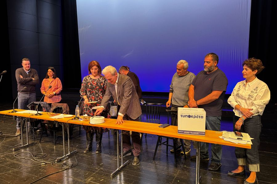 Στην κοπή της πίτας των εργαζομένων του Δήμου Ηρακλείου ο Αλέξης Καλοκαιρινός – Συνάντηση με το Προεδρείο της ΠΟΕ/ΟΤΑ