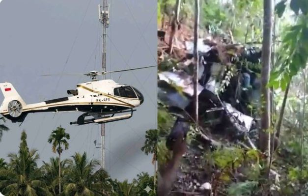 Οκτώ νεκροί σε συντριβή ιδιωτικού ελικοπτέρου στην Ινδονησία