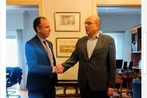 Συνάντηση Ανδρέα Στοϊμενίδη με τον Πρόεδρο του ΣΜΕ Κωνσταντίνο Γιαζιτζόγλου για την Υγεία και Ασφάλεια στον Εξορυκτικό Κλάδο