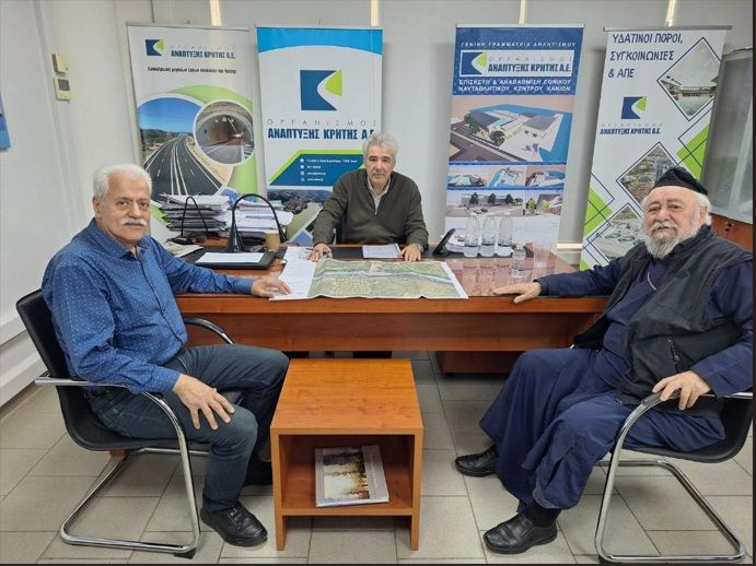 Ο.Α.Κ.: Συνάντηση για την κυκλοφοριακή σύνδεση Ιερού Ναού Αγίου Ραφαήλ με τον ΒΟΑΚ