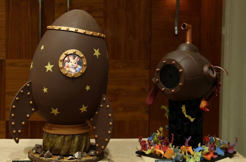 Έργα τέχνης από σοκολάτα, με την υπογραφή κορυφαίων δημιουργών, πρωταγωνιστούν σε έκθεση πασχαλινών αυγών στο Βέλγιο