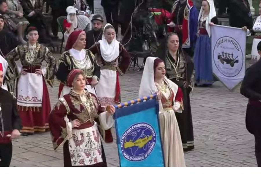 Ομογένεια: Το Παγκόσμιο Συμβούλιο Κρητών τίμησε τα 200 χρόνια από την Έξοδο του Μεσολογγίου