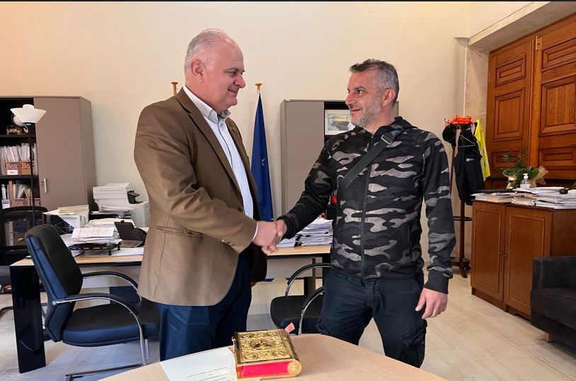 Ορκωμοσία νέου μόνιμου υπαλλήλου στο Δήμο Ηρακλείου