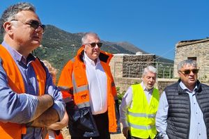 Νίκος Ταχιάος: Αυτοψία στα εργοτάξια και τις αρχαιολογικές εργασίες του ΒΟΑΚ