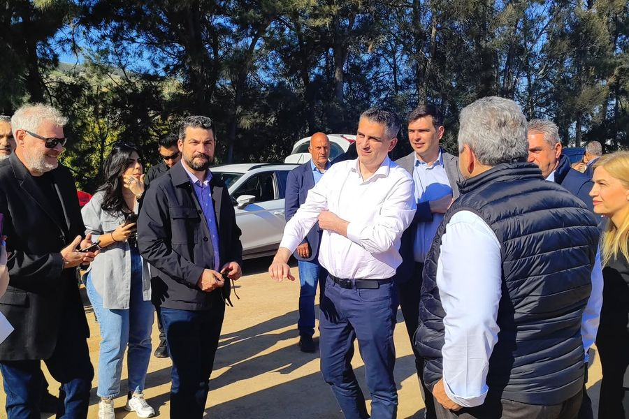 «Με ασφάλεια φτιάχνουμε έναν ΒΟΑΚ αντάξιο της Κρήτης» – Αυτοψία Δήμα στην παράκαμψη Χανίων