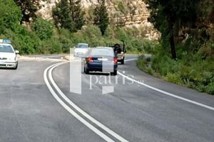 ΦΩΤΟ: Κατολίσθηση βράχου στον ΒΟΑΚ στο ύψος του Αγ. Φανουρίου