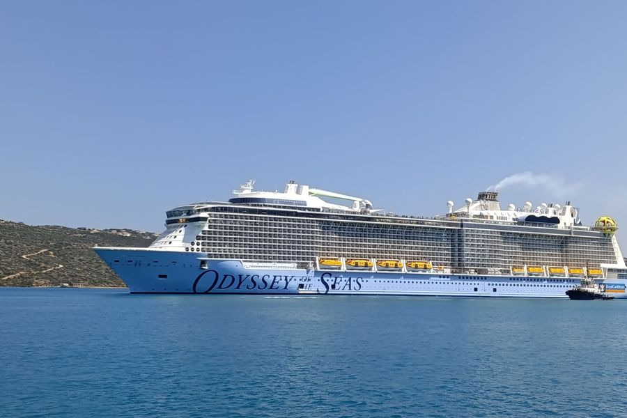 Στο λιμάνι της Σούδας το Odyssey of The Seas