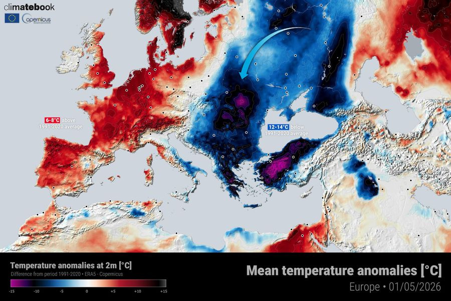 Κ. Λαγουβάρδος: Κύμα ψύχους εκτός εποχής απειλεί τις καλλιέργειες σε Ανατολική Ευρώπη και Βαλκάνια