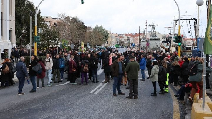 Μυτιλήνη: Συνεχίζονται οι κινητοποιήσεις των κτηνοτρόφων