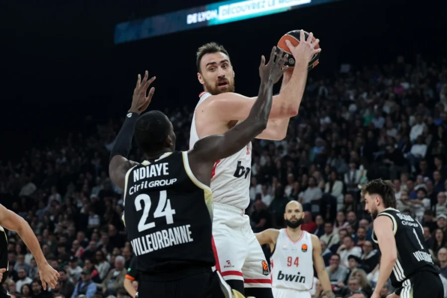 Ευρωλίγκα: «Διπλό»… πρωτιάς του Ολυμπιακού στη Λιόν