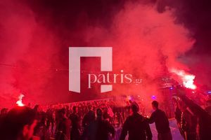 (ΦΩΤΟ) Έγινε η νύχτα – μέρα στο πλοίο της γραμμής – Στο δρόμο για το όνειρο οι φίλαθλοι του ΟΦΗ