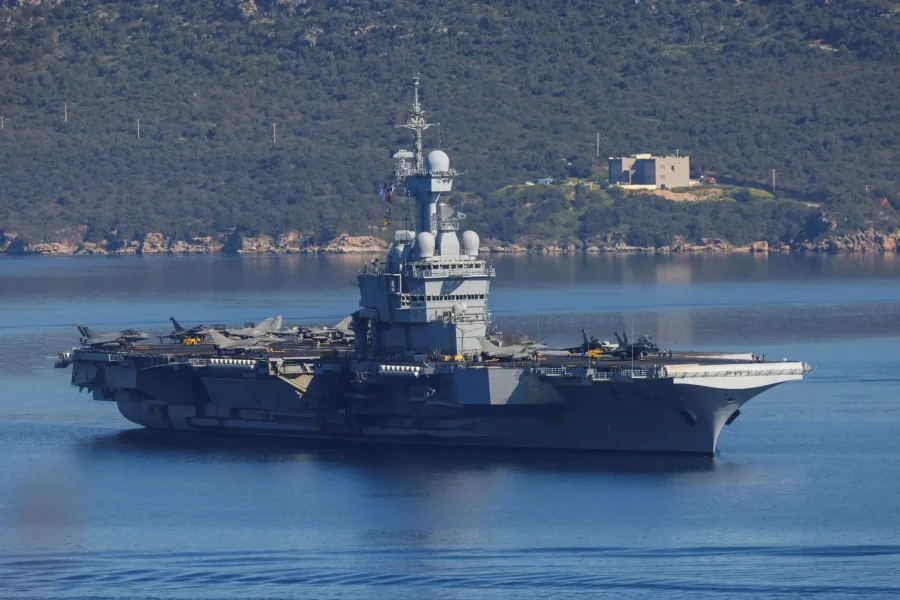ΧΑΝΙΑ: Ξανά στη Σούδα το γαλλικό αεροπλανοφόρο “Charles de Gaulle”