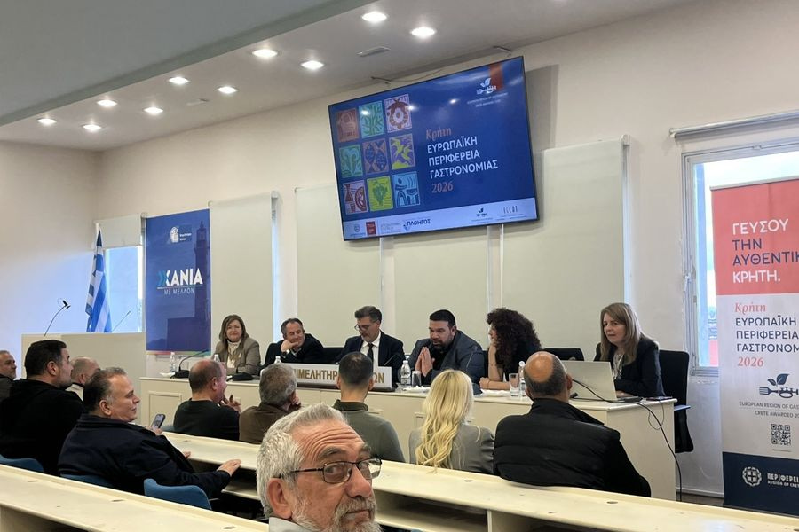 «Κρήτη: Γαστρονομική Περιφέρεια της Ευρώπης 2026»: Στρατηγικός στόχος η ανάδειξη της Κρητικής Διατροφής