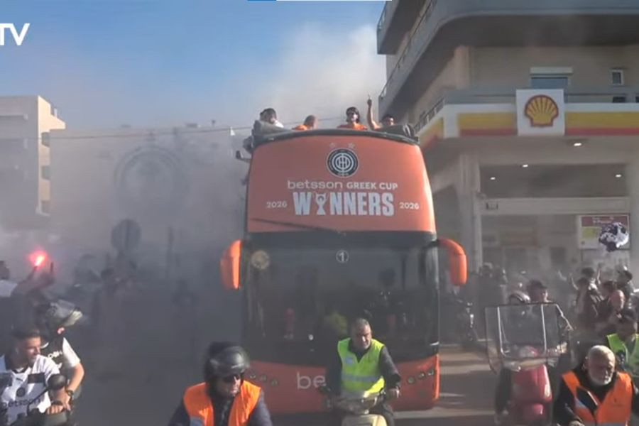 Φωτορεπορτάζ και βίντεο από την πορεία του Κυπελλούχου ΟΦΗ στο Ηράκλειο