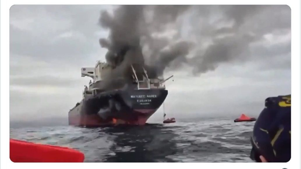 Ανθρώπινα λείψανα βρέθηκαν πάνω σε πλοίο που είχε χτυπηθεί στο Στενό του Ορμούζ στις 11 Μαρτίου