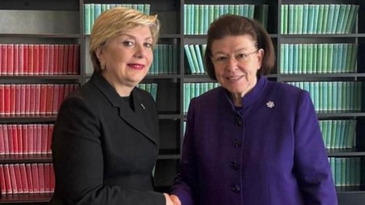 ΥΠΠΟ: Συνάντηση εργασίας της Λ. Μενδώνη με την υπουργό Πολιτισμού της Γεωργίας Tinatin Rukhadze, στην Αθήνα