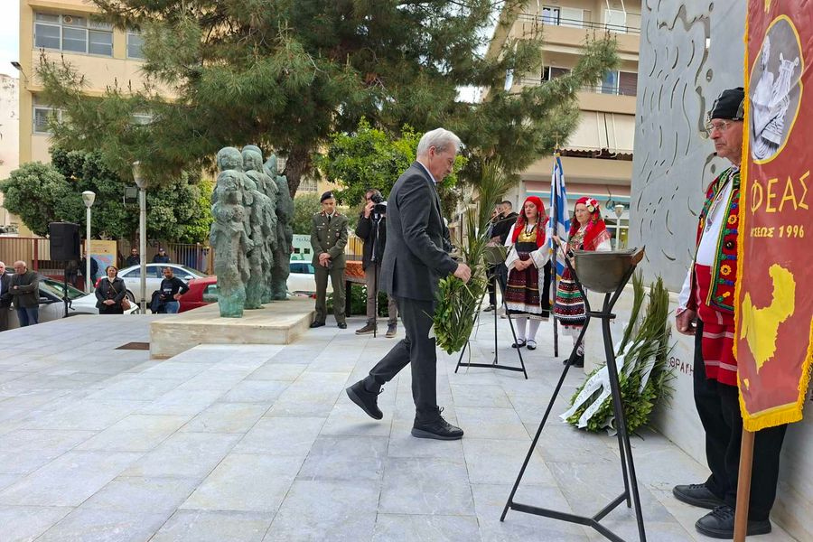 Ο δήμαρχος Ηρακλείου στις εκδηλώσεις τιμής και μνήμης για την Ημέρα Θρακικού Ελληνισμού