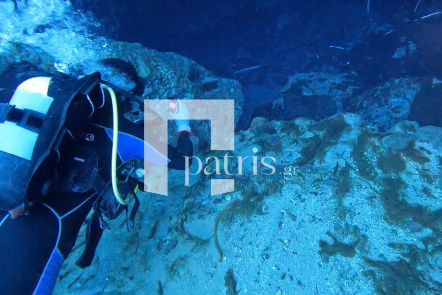 (ΦΩΤΟ – ΒΙΝΤΕΟ) Στα άδυτα του Αλμυρού ποταμού: Σε μια σπηλιά το «θαύμα» του γλυκού νερού και η μίξη με τη θάλασσα! – Μαγευτικές εικόνες από τον βυθό και το σπήλαιο
