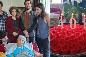 Η Μυρτώ Θεοδωράκη έγινε 101 ετών – Στο πλευρό της τα παιδιά και τα εγγόνια της