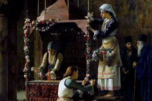 Τότε… που οι δεσποινίδες στόλιζαν τους Επιταφίους