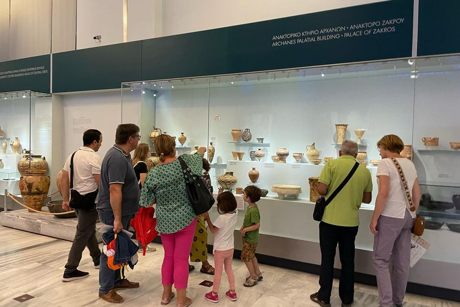 Αύξηση επισκεπτών σε Αρχαιολογικό Μουσείο και Κνωσό