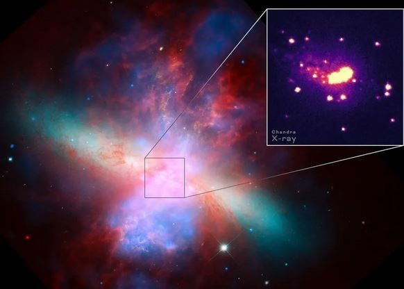 Εντοπίστηκε γαλαξίας που παράγει ανέμους ταχύτητας 3 εκατ. χλμ/ώρα.