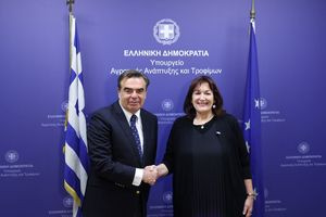 Συνάντηση Μαργαρίτη Σχοινά – Dubravka Šuica : Μεσόγειος, πρωτογενής τομέας και Μέση Ανατολή στο επίκεντρο