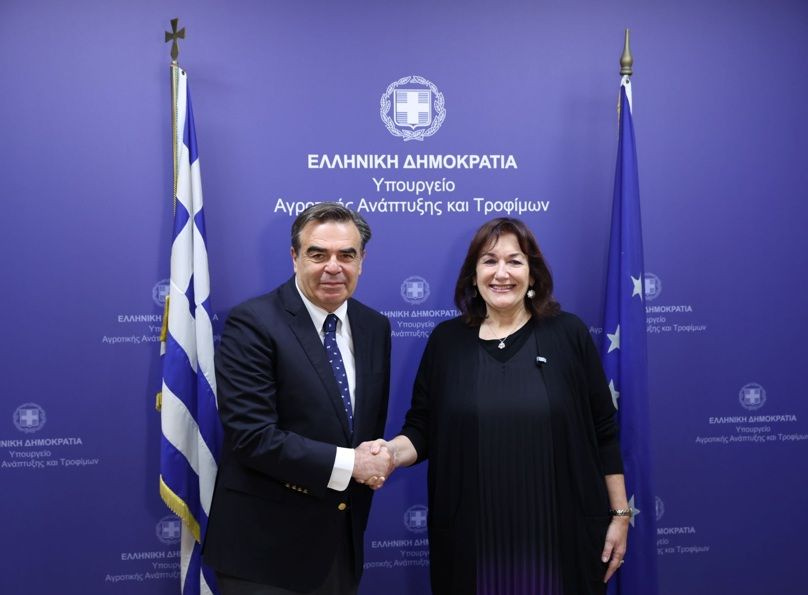 Συνάντηση Μαργαρίτη Σχοινά – Dubravka Šuica : Μεσόγειος, πρωτογενής τομέας και Μέση Ανατολή στο επίκεντρο