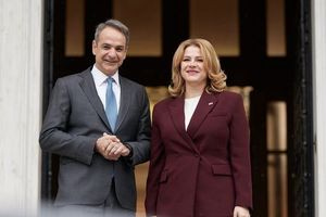 Κυρ. Μητσοτάκης: «Μία εξαιρετική ευκαιρία να ενισχύσουμε τους δεσμούς μας» – Ε. Σιλίνια: «Ηγετικός ο ρόλος σας στην περιοχή»