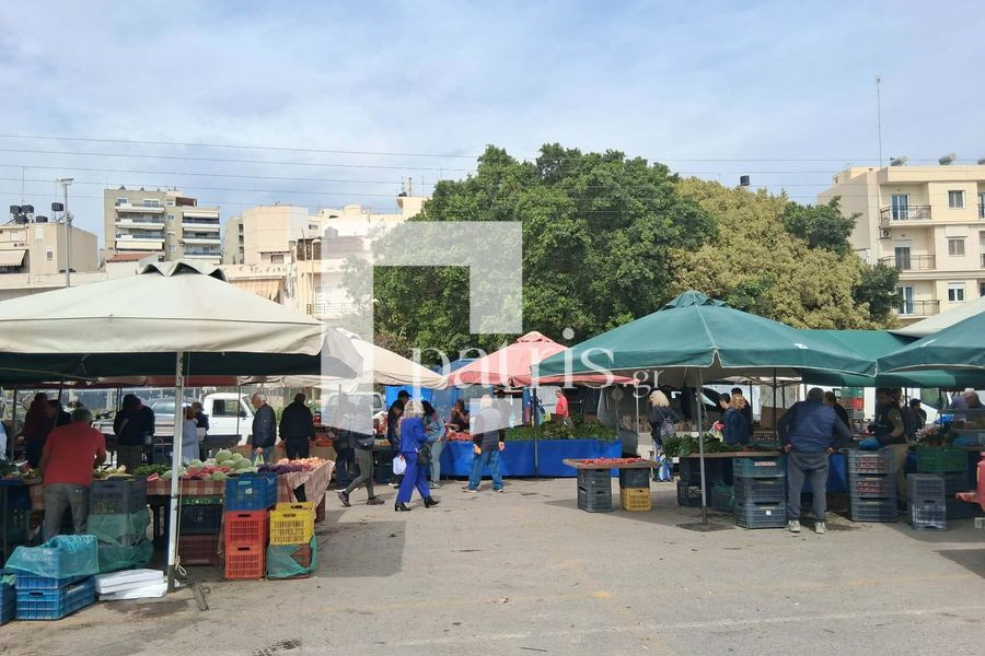 (ΦΩΤΟ) Λαϊκές αγορές: Σε απόγνωση παραγωγοί και καταναλωτές