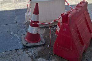 Ηράκλειο: Τακτοποιήθηκε… η λακκούβα στην Δικαιοσύνης!