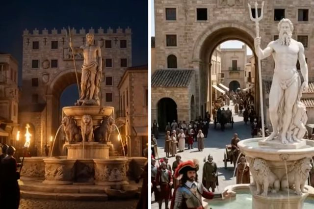 (ΒΙΝΤΕΟ) Η Τεχνητή Νοημοσύνη ζωντανεύει τα εγκαίνια της Κρήνης Μοροζίνι το 1628 – Δείτε εντυπωσιακό βίντεο με το άγαλμα του Ποσειδώνα