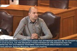 Μήνυση υπέβαλε ο Χρήστος Μαγειρίας στον πρόεδρο του ΑΚΚΕΛ, Βάκη Τσιομπανίδη