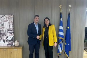 Συνάντηση Αλ. Μαρκογιαννάκη με την Υπουργό Εργασίας για τη στελέχωση του ΕΦΚΑ Χανίων