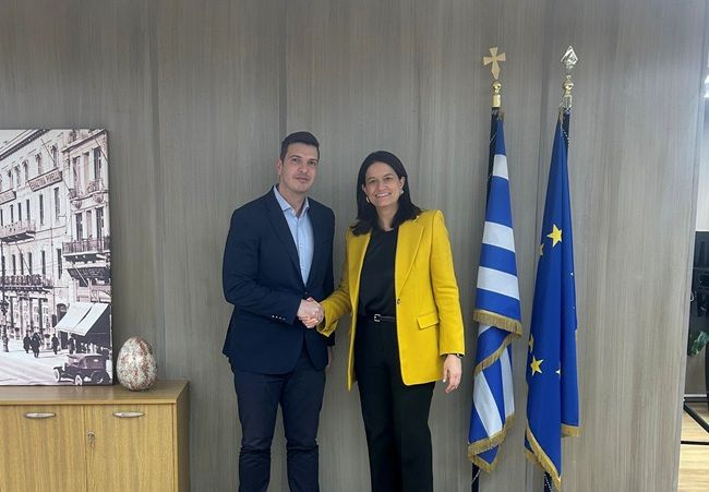 Συνάντηση Αλ. Μαρκογιαννάκη με την Υπουργό Εργασίας για τη στελέχωση του ΕΦΚΑ Χανίων