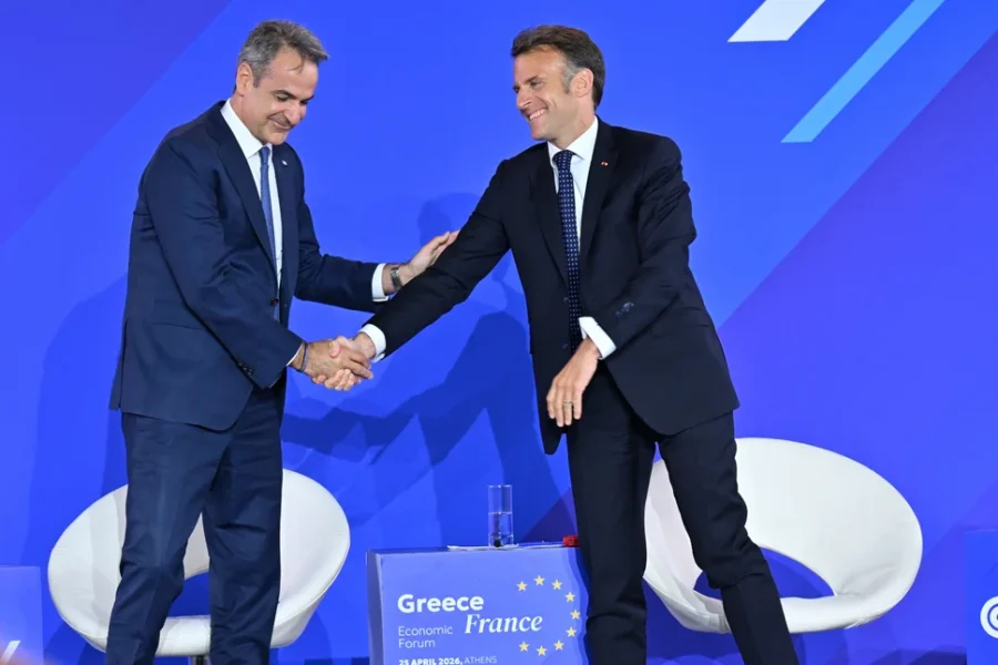 Μητσοτάκης: Πρότυπο για την Ευρώπη η ελληνογαλλική συνεργασία -Μακρόν: Μοντέλο οικονομικής προόδου η Ελλάδα