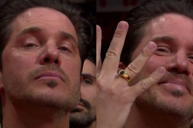 Νίκος Οικονομόπουλος: Παρακολούθησε τον Ολυμπιακό στο ΣΕΦ – Η κίνηση που σχολιάστηκε μπροστά στις κάμερες