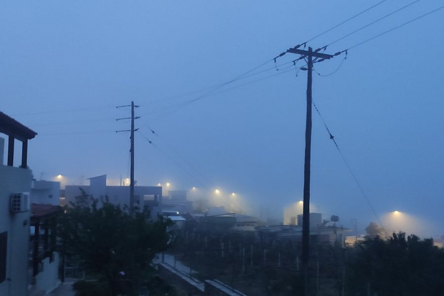 Συννεφιασμένος ο καιρός σήμερα στην Κρήτη