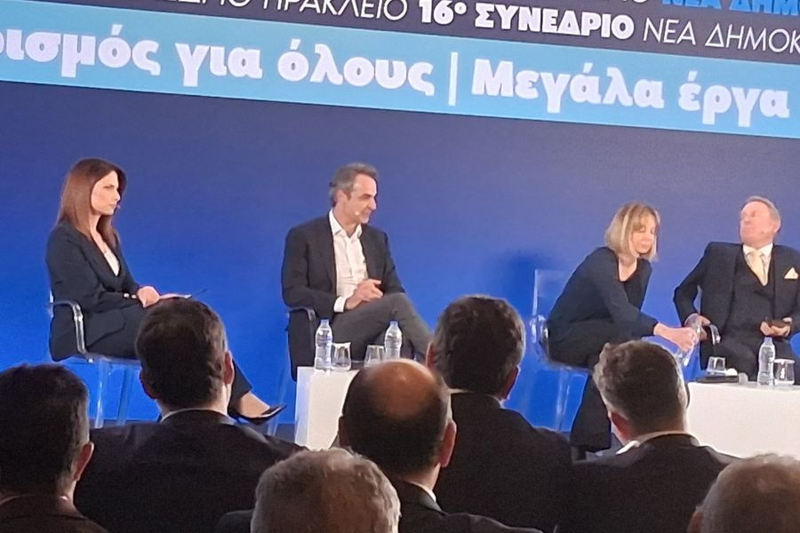 Μητσοτάκης στο προσυνέδριο ΝΔ: Προικίζουμε την Κρήτη με υποδομές για τα επόμενα 50 χρόνια