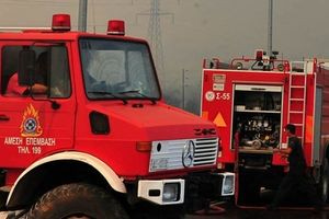 Φωτιά σε εταιρεία ανακύκλωσης στην π.ε.ο Θεσσαλονίκης – Κιλκίς