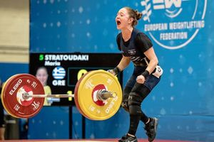 Η Μαρία Στρατουδάκη στο Ευρωπαϊκό πρωτάθλημα Άρσης Βαρών της Γεωργίας