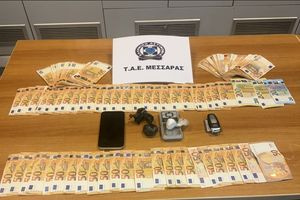 Η κοκαΐνη, η ζυγαριά και τα «ορφανά» χιλιάρικα του 25χρονου στη Μεσαρά