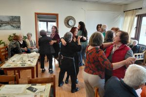 Χορός, κέφι και μουσική στο ΚΑΠΗ Αρκαλοχωρίου με αφορμή την Παγκόσμια Ημέρα Χορού