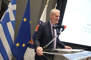 Στο Ηράκλειο ο υπουργός Κλιματικής Κρίσης και Πολιτικής Προστασίας