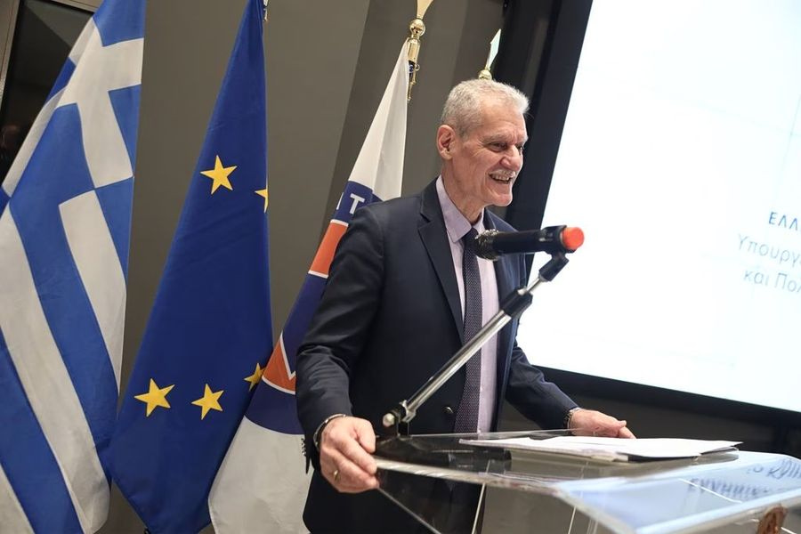 Στο Ηράκλειο ο υπουργός Κλιματικής Κρίσης και Πολιτικής Προστασίας