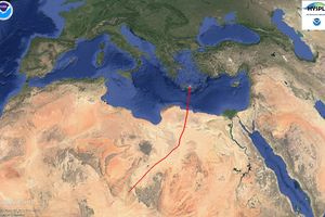 Από ποιες περιοχές της Αφρικής έφθασαν στην Κρήτη οι τεράστιες ποσότητες σκόνης