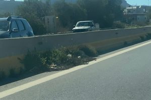 Μια μικρή “ζούγκλα” κατά μήκος του ΒΟΑΚ – Δείτε πως χορτάριασαν στηθαία και δρόμος (vid)