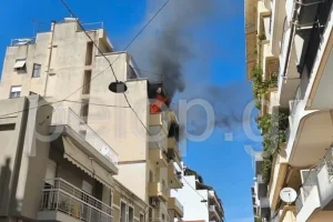 Τραγωδία στην Πάτρα: Νεκρή γυναίκα που εγκλωβίστηκε από φωτιά σε διαμέρισμα στα Ψηλά Αλώνια