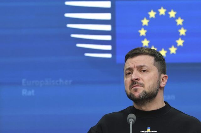 Οι Ευρωπαίοι ηγέτες αποκλείουν την ταχεία ένταξη της Ουκρανίας στην ΕΕ